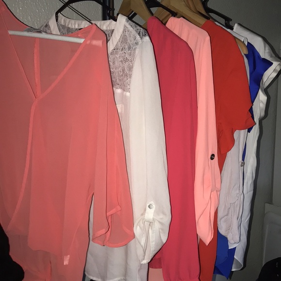 10 Shirts ~ Zara Express, Lush, Forever 21 - Picture 3 of 16